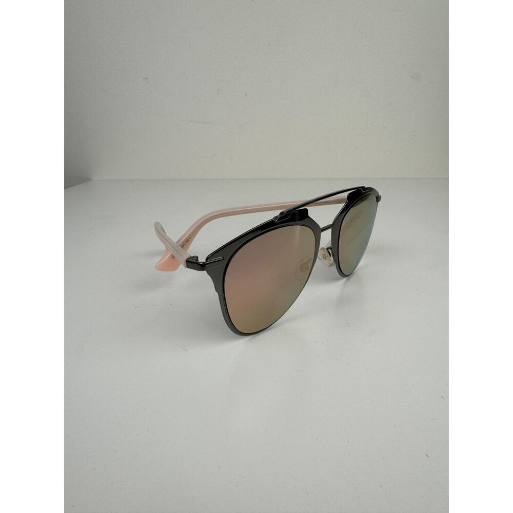Christian Dior REFLECTED XY2/0J Dark Ruthenium Pink Rose Flash Sunglasses $425 - Picture 3 of 9